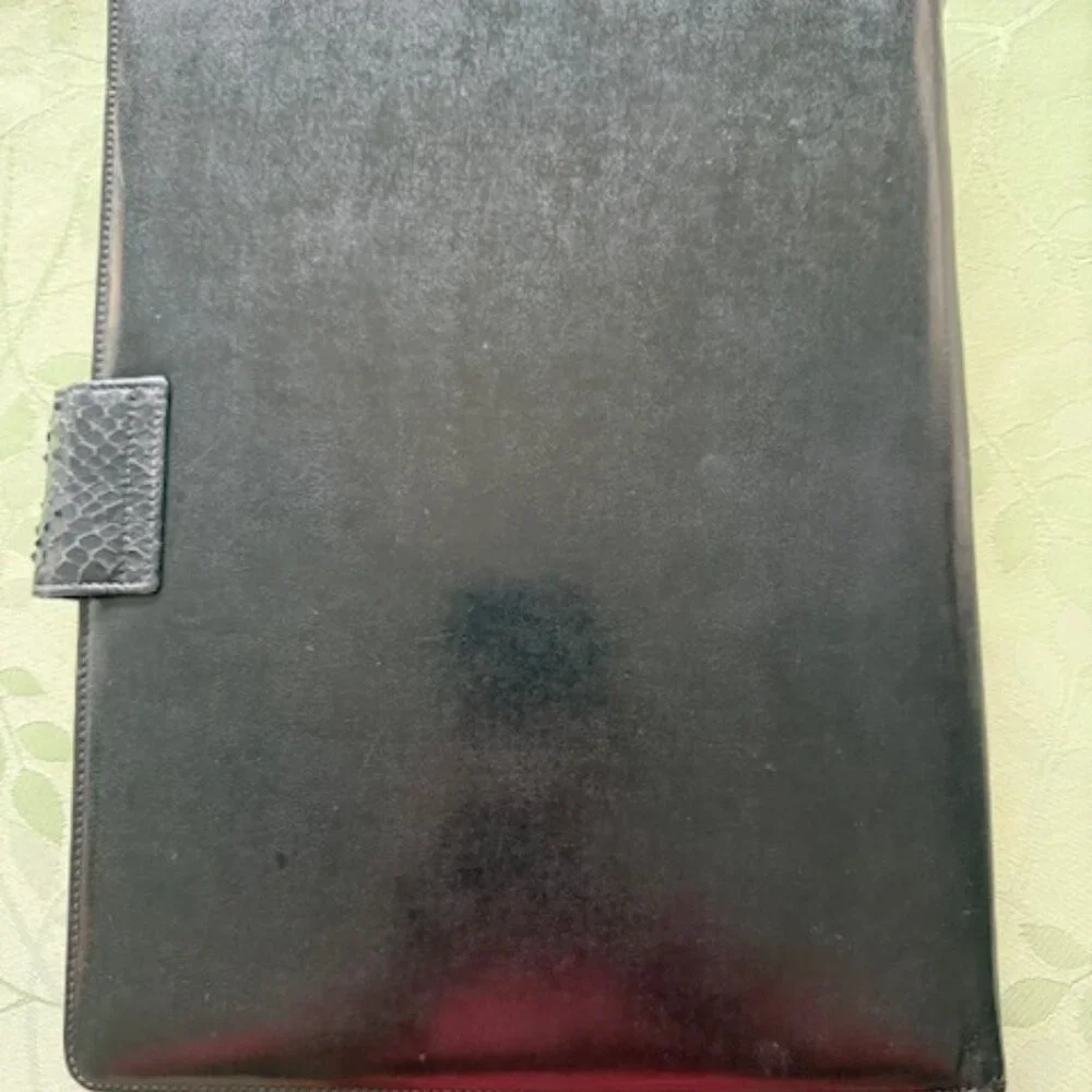 VINTAGE TONY LAMA LEATHER NOTEBOOK COVER